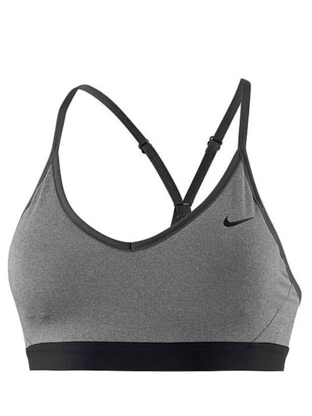 Nike Indy Gray Sports Bra Size Medium